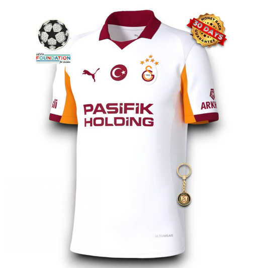 Galatasaray Player Away Jersey 2025/26 - With Sponsors