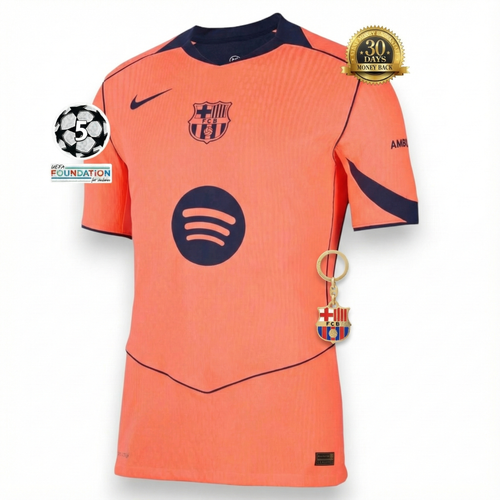 2025/26 Barcelona Player Jersey Third