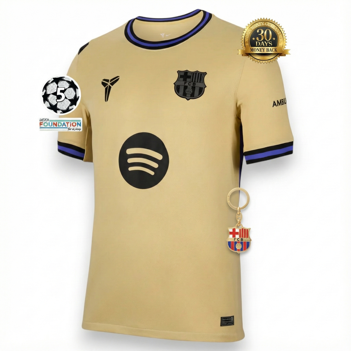 2025/26 Barcelona x Kobe Bryant Away Player Jersey