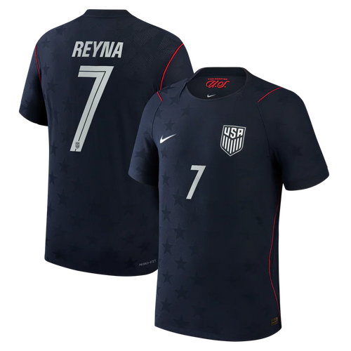 2026 United States USA Away World Cup - Reyna #7 Fan Version