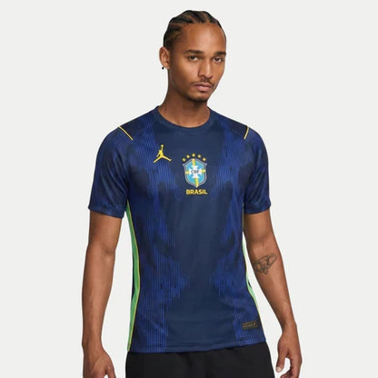 Brazil Away Blue 2026 -Jordan Fan Version World Cup 2026