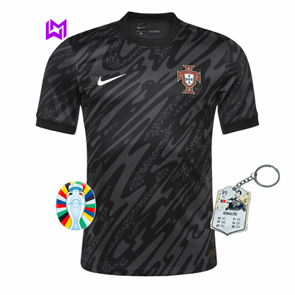 Portugal Black Goalkeeper Jersey 2024/25