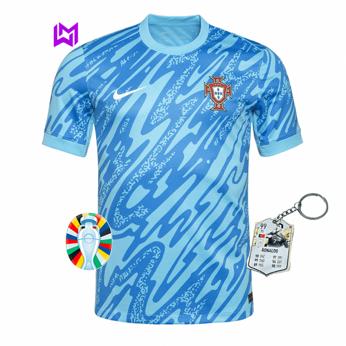 Portugal Blue Goalkeeper Jersey 2024/25 - LAST UNITS! 🇵🇹