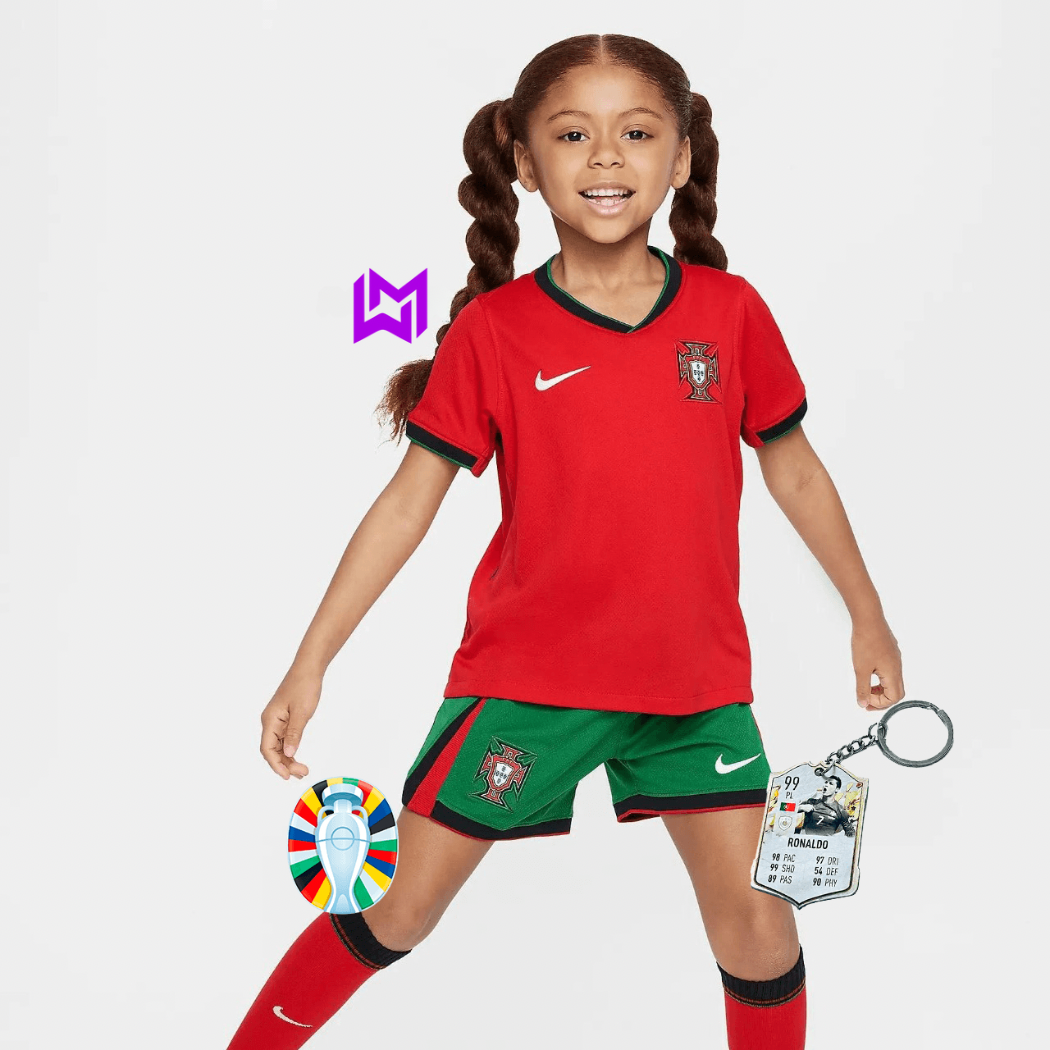 Portugal Kids Home Kit 2024/25 - LAST UNITS! 🔥🇵🇹