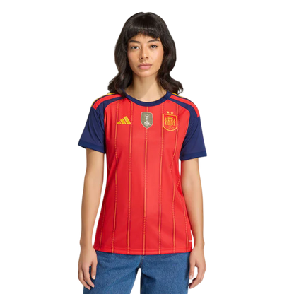 2026/27 Jersey Spain I Home Fan - World Cup Champions Edition - Women's