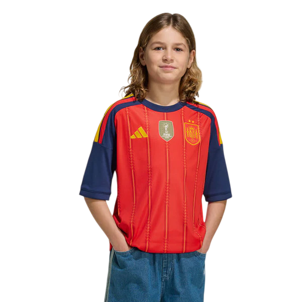 2026/27 Kids Jersey Spain I Home Fan - World Cup Champions Edition