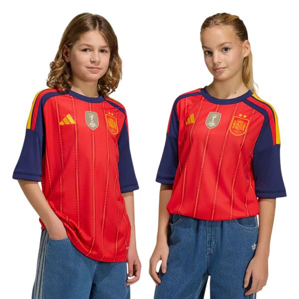 2026/27 Kids Jersey Spain I Home Fan - World Cup Champions Edition