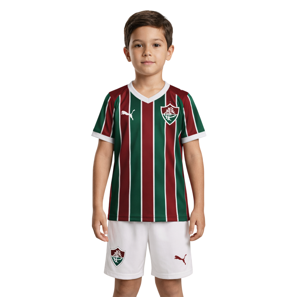 2026/27 Kids Kit Fluminense I Home Fan