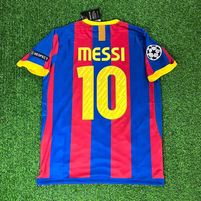 Barcelona 2011 London Final Jersey - #MESSI10