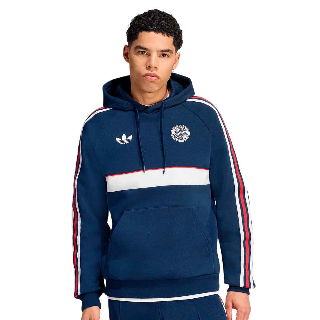 BAYERN MUNICH 26/27  Hooded Dark Blue + Keychain FREE