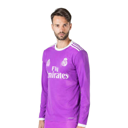 Real Madrid 16/17 Away Long Sleeve Retro Jersey