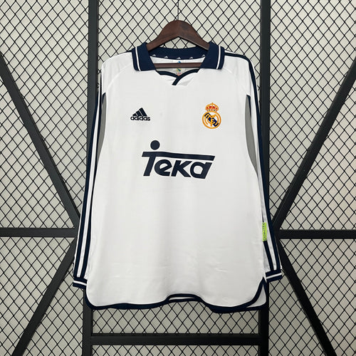 JERSEY REAL MADRID I 00/01 MEN'S (RETRO) LONG SLEEVE