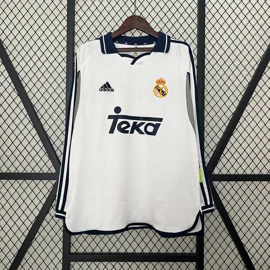 JERSEY REAL MADRID I 00/01 MEN'S (RETRO) LONG SLEEVE