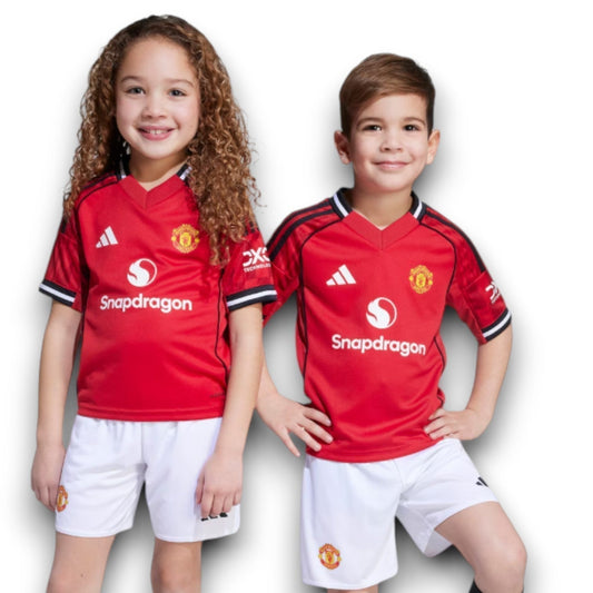 2025/26 Kids Manchester United Home Kit