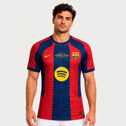 Jersey Barcelona Special Edition Red  Spider Man