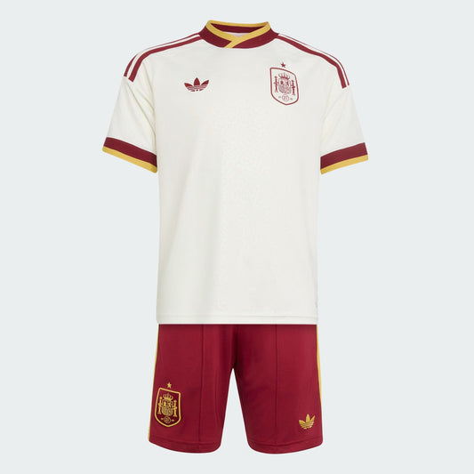 2026 Kids Kit Spain World Cup II Away Fan