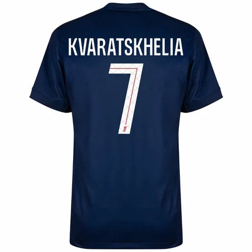 2025/26 Jersey PSG Paris Saint-Germain I Home Fan - Kvaratskhelia #7
