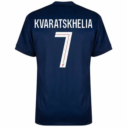 2025/26 Jersey PSG Paris Saint-Germain I Home Fan - Kvaratskhelia #7