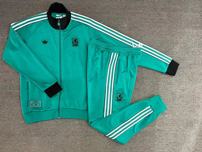 Liverpool adidas 25/26 Icons Third Anthem Jacket + Pants