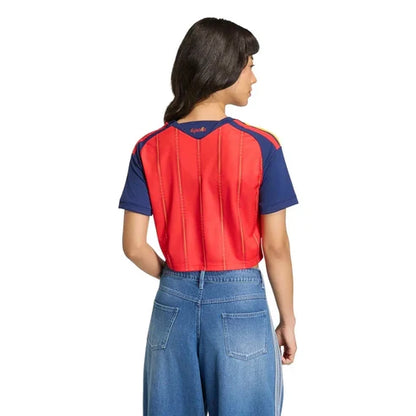 2026 Jersey Spain World Cup I Home Fan - Women's Cropped