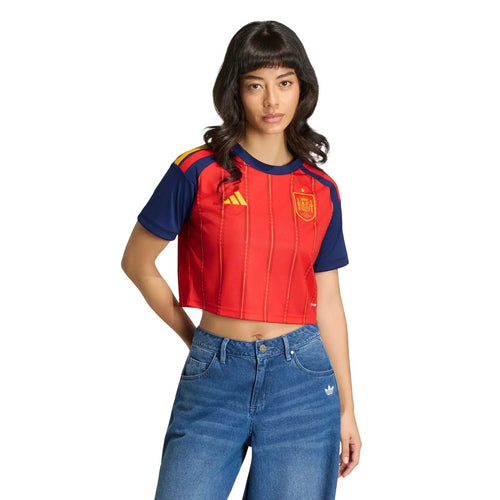 2026 Jersey Spain World Cup I Home Fan - Women's Cropped
