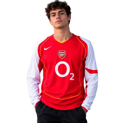 ARSENAL 04/05 RETRO HOME LONG SLEEVE JERSEY