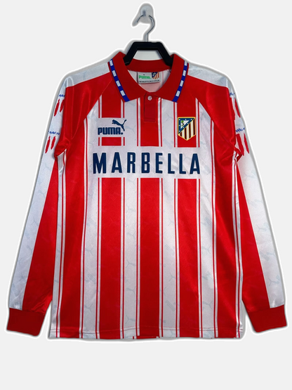 1994/95 Jersey Retro Atletico Madrid I Home Long Sleeve