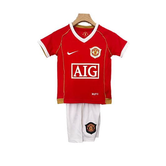 2006/07 Jersey MANCHESTER UNITED I Kids Kit (Retro)