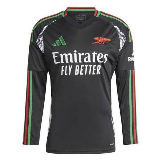 2024/25 Arsenal Away Jersey Long Sleeve