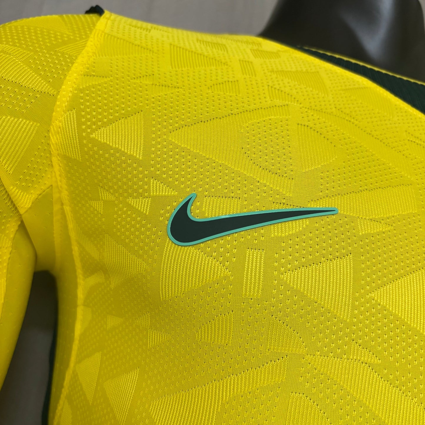 Brazil 2026 Home Player Version Long-Sleeve Jersey [Slim Fit]