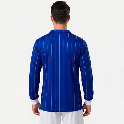 France 80/82 Home Long Sleeve Retro Jersey