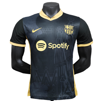 2025/26 Barcelona Special Jersey - Black - Player Version