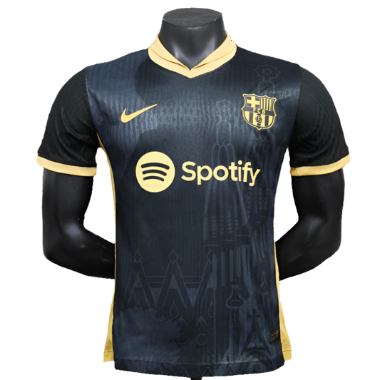 2025/26 Barcelona Special Jersey - Black - Player Version