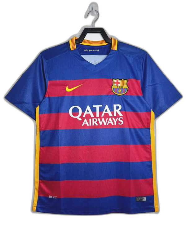 2015/16 Barcelona I Home Jersey - Retro Version