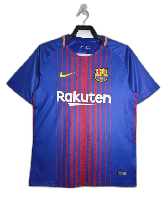 2017/18 Barcelona I Home Jersey - Retro Version