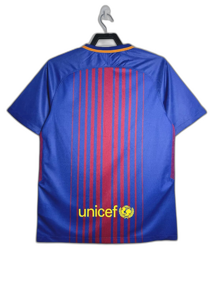 2017/18 Barcelona I Home Jersey - Retro Version