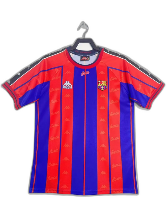1997/98 Barcelona I Home Jersey - Retro Version