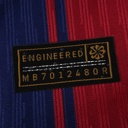 2025/26 Barcelona Player Jersey Home