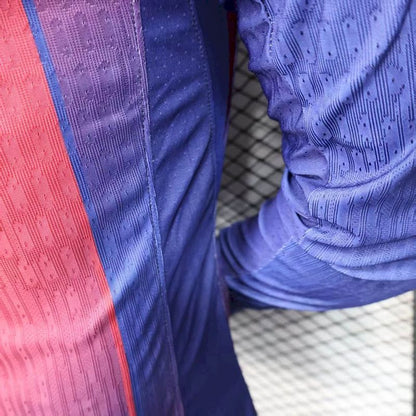 2025/26 Barcelona Home Player Jersey - Long Sleeve