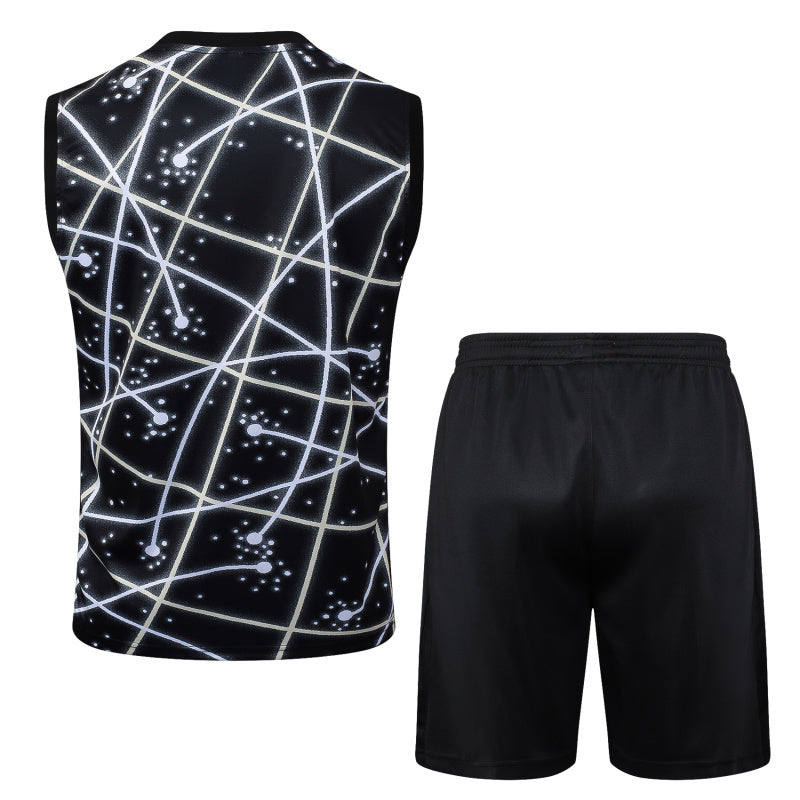 Chelsea Kit Pre Match World Cup Jersey + Shorts - No Sleeve 25/26