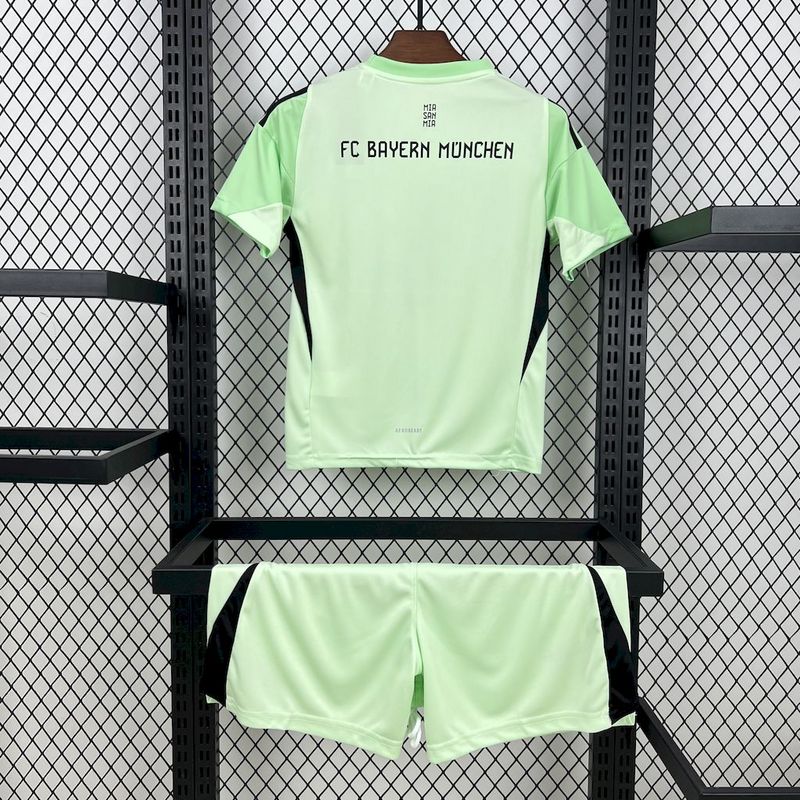 2025/26 Kids Bayern Munich Jersey Goalkeeper