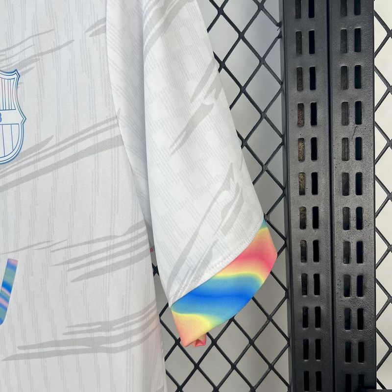 2025/26 Barcelona Special Edition Jersey White Colors