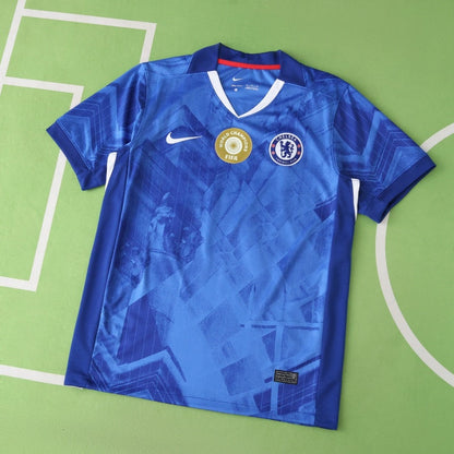 Kids Chelsea Home Kit 25/26 with World Champions 25 printing