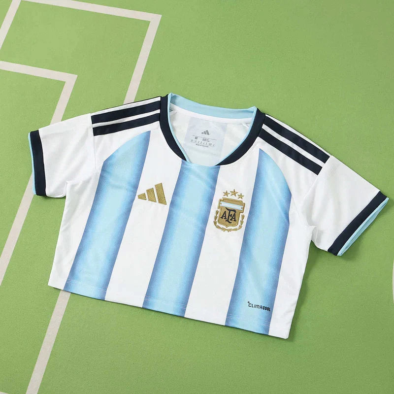 Argentina World Cup 2026 Cropped - Women's