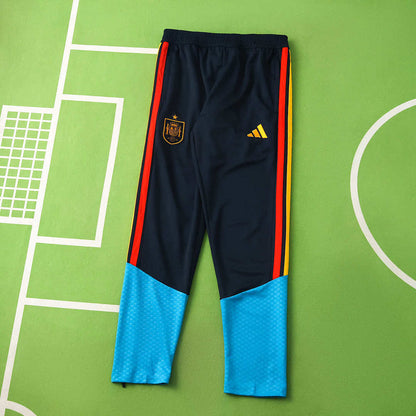 Spain World Cup 2026 Half-Zip Training Suit Set Blue