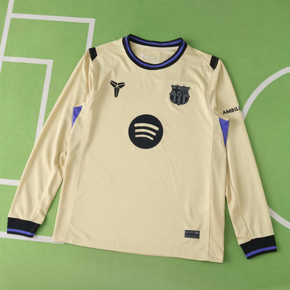 2025/26 Barcelona x Kobe Bryant Away Jersey - Long Sleeve