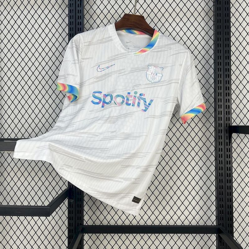 2025/26 Barcelona Special Edition Jersey White Colors