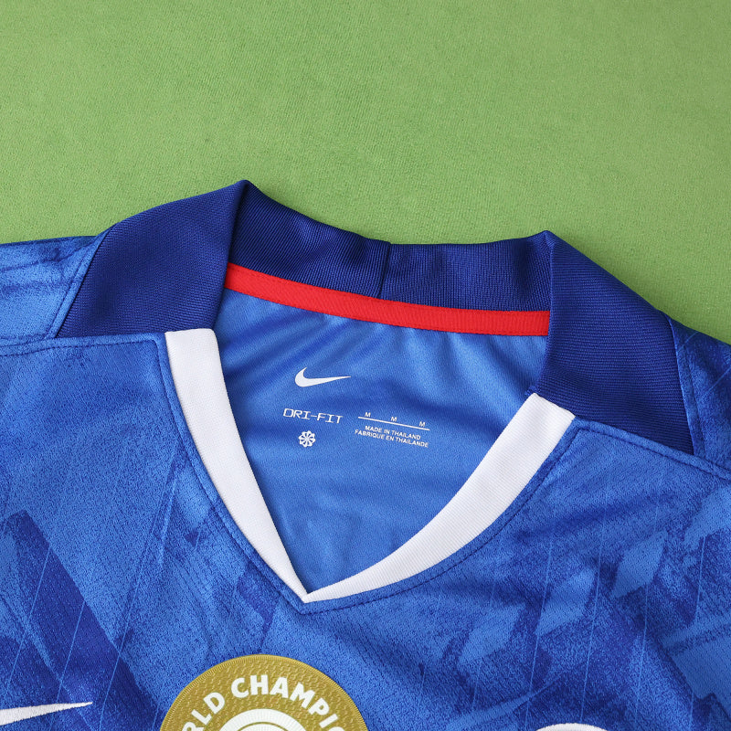 Chelsea Home Jersey 25/26 with World Champions 25 printing