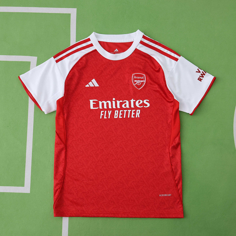 Arsenal 2025/26 Home Kids Kit