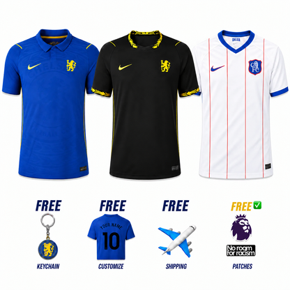 COMBO Chelsea Home, Away & Third Fan 2026/27